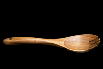 wooden kitchen spatulas