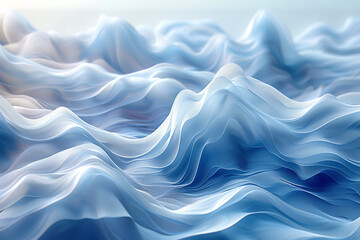 Obraz premium Abstract premium wave background social media template ,Abstract Unique Colorful Background or Wallpaper ,Colourful silk waves, abstract curves, 