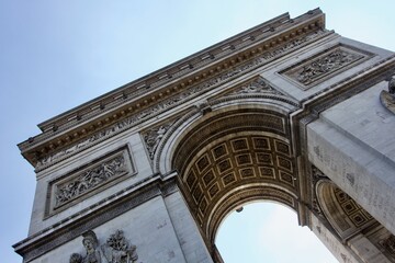 Obraz premium arc de triomphe city