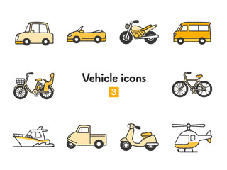アイコン集 乗り物03