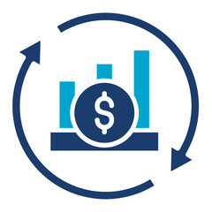 Obraz premium Business Cycle Icon