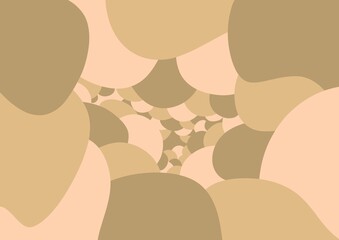overlapping circle pattern background