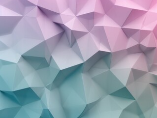 Obraz premium abstract geometric shapes in pastel colors