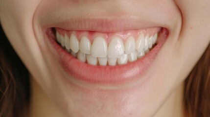 Fototapeta premium Bright and healthy smile