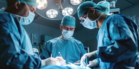 Surgeons in Operating Room