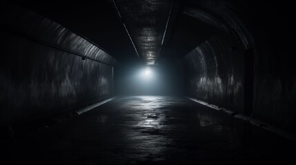 Image of underground tunnel.