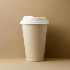 Disposable Coffee Cup Mockup