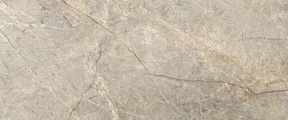 Scanned texture in high quality. Beige marble. Art rough stylized texture banner with space for text. Digital colorful wall tile design for washroom and kitchen