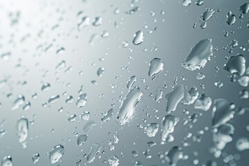 Water Droplets on Window