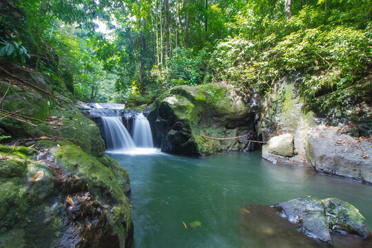 Kusing Waterfall in Central Kalimantan, Indonesia