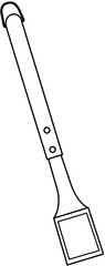 barbeque grill outline