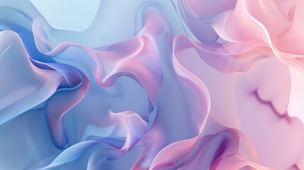 Fototapeta premium Minimalist Fluidic Abstract Background AI Generative