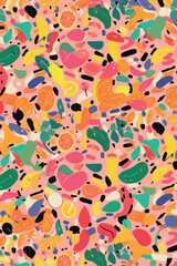 Vibrant abstract colorful pattern