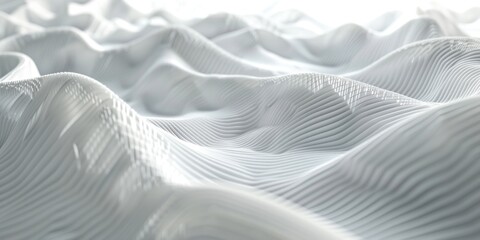 Obraz premium Wavy Water Surface Close Up