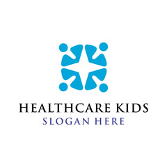 children's health care concept, simple, modern, clean