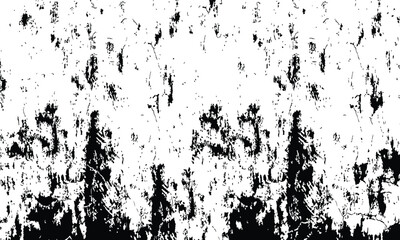 Grunge distressed overlay texture and background - wide banner format background with copy space for text. Grunge texture of chips, cracks,scratches.Soft white grunge.Distressed black grunge texture.