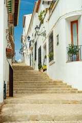 Altea, Spain. White village on Costa Blanca	