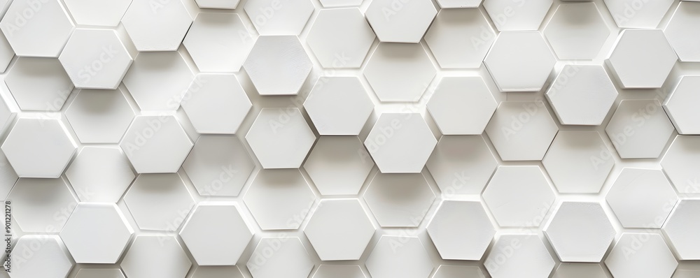 Poster white background with a geometric pattern, a seamless repeating pattern, a white color scheme, white