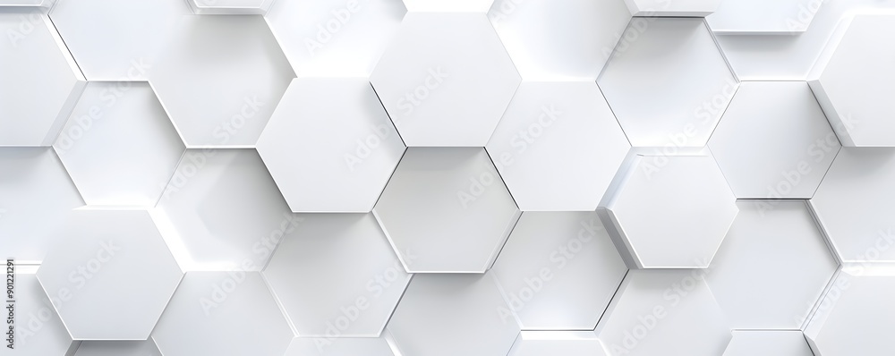 Poster white background with a geometric pattern, a seamless repeating pattern, a white color scheme, white