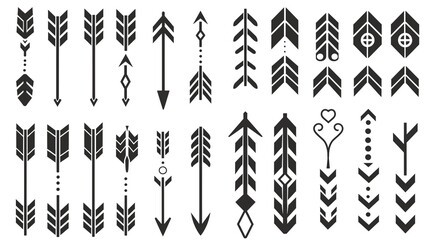 Arrows big black set icons, arrow icon, modern simple arrows, arrow vector collection cursor.illustration