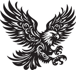 Eagle Vector styel Illustration 2024