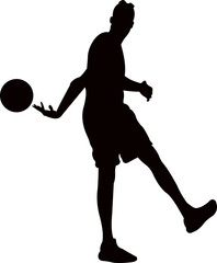 Basketball Player Silhouette