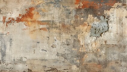 Weathered and Rusty Wall Texture