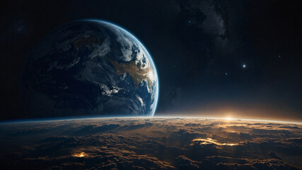 Earth is waiting for spring in its orbit around the Sun
