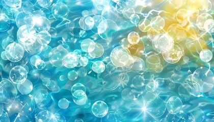 blue water background