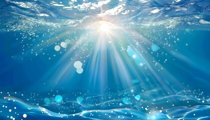 blue water background