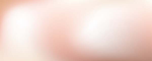 Nude color gradation background. Beige and pink neutral creamy pastel backdrop. Vector silk delicate blur with taupe smooth gloss effect. Trendy soft bg