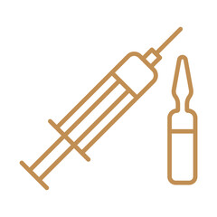 Syringe icon Design