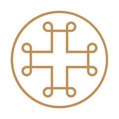 Obraz premium Medical Cross icon Design