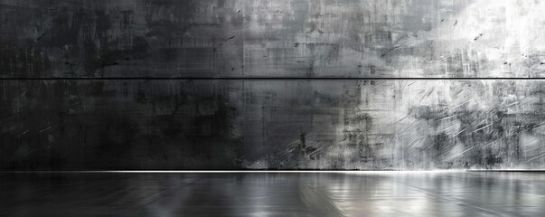 Obraz premium A sleek zinc background with a smooth, metallic texture, reflecting light beautifully for a modern and industrial look.