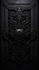 Dark Tech Mechanical Texture