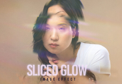 Sliced Glow Image Effect