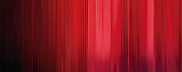A striking red background with a gradient that transitions from a dark red at the top to a lighter red at the bottom, adding a sense of movement and dynamism.