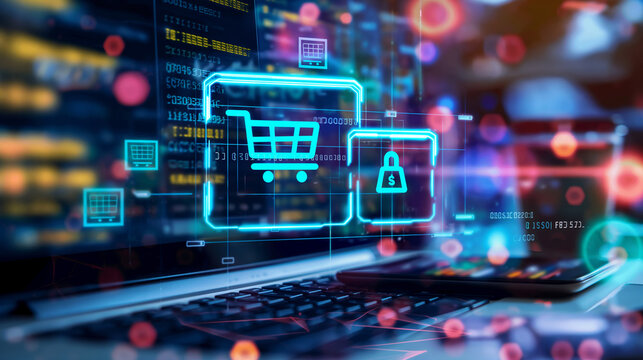 A secure online payment gateway interface with various payment options and encryption symbols