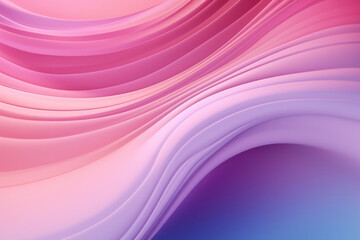 Abstract waves shape glowing in ultraviolet spectrum. Background for banner, backdrop or texture