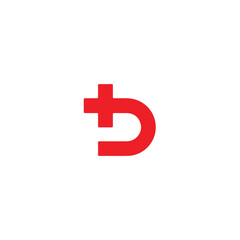 Logo Letter D+ Simple Modern