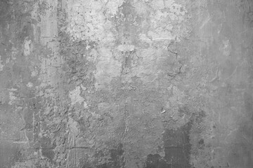 Fototapeta premium Aged Grey Concrete Wall Background with Grunge Texture and Rough Surface