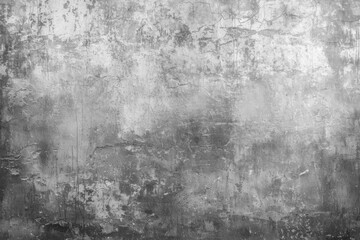 Obraz premium Aged Grey Concrete Wall Background with Grunge Texture and Rough Surface