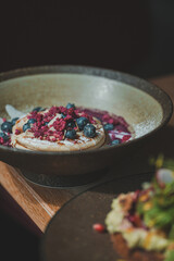 A vibrant collection of coffee, lemonades, ready meals, bistro photography, and desserts. Enjoy gourmet drinks, plated dishes, and sweet treats, perfect for showcasing culinary artistry and café ambia