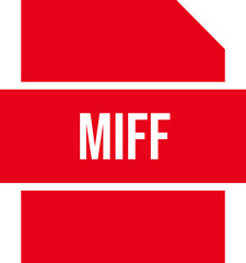 MIFF icon crisp corner with transparent center