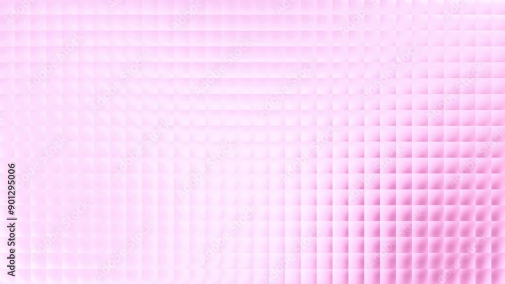 Poster Animated mosaic gradient , seamless loop background