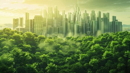 Environmental Friendly Green City: Sustainable Energy Conservation and Nature Conservation