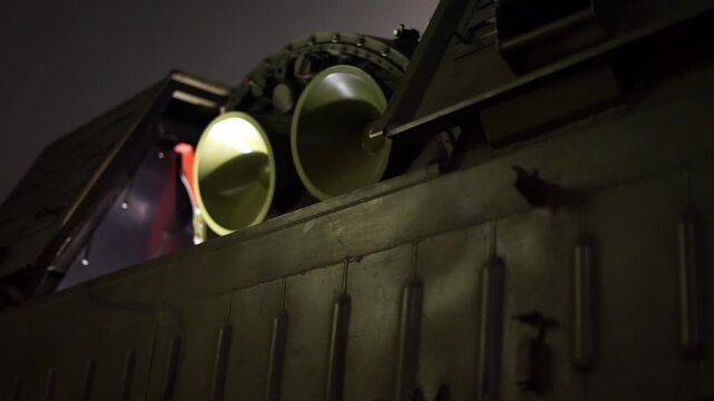 sonic weapons on military equipment