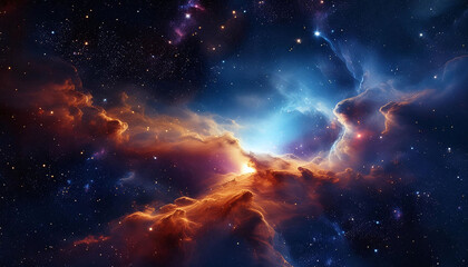 Fototapeta premium galaxy in space