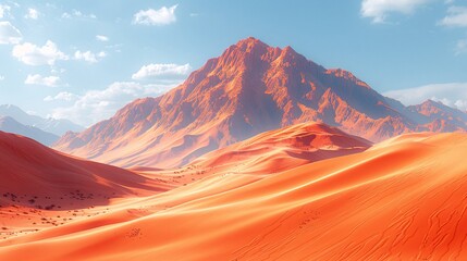 Fototapeta premium Desert dune backgrounds, flowing sand patterns.