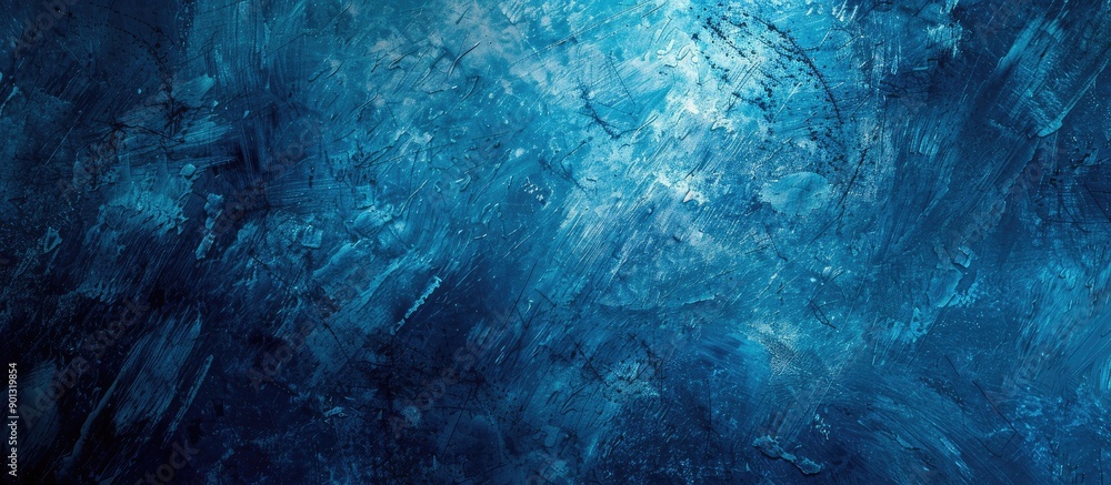Leinwandbilder high resolution bright blue textured background ideal for design with ample copy space image
